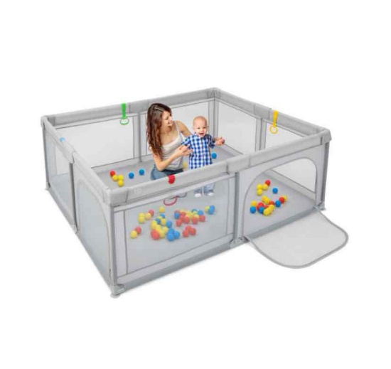 Costway Portable Baby Playpen Large Play Yard
