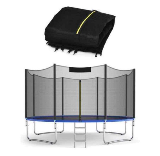 12 ft. Trampoline Replacement Protection Enclosure Net with Zipper