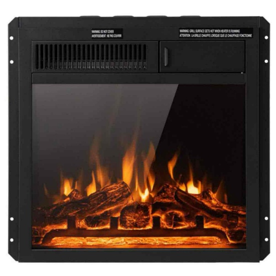 Watt's built-in and freestanding electric fireplace with