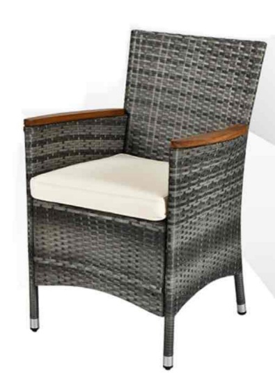 4PCS Patio Rattan Chair Set