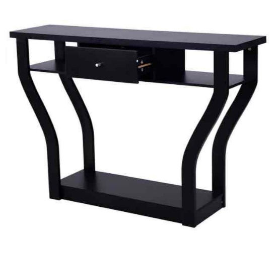 Modern Accent Table with Drawer