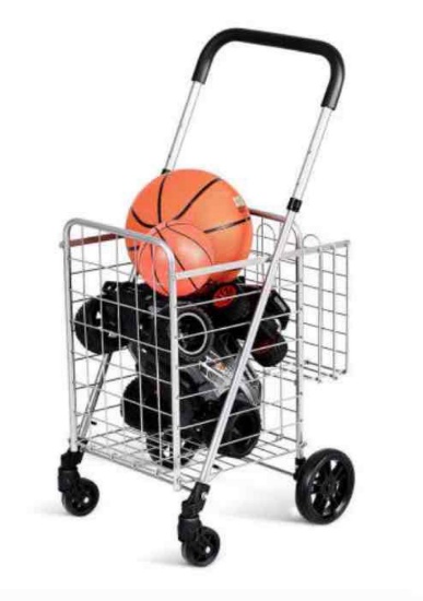 Costway Folding Shopping Cart