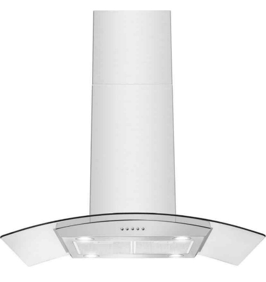 Tieasy 36 inch Island Range Hood Stainless Steel