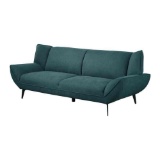 Larke 83.1'' W Upholstered Sofa in Teal