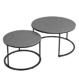 Stone Top Nesting Coffee Table