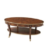 Around in Circles Cocktail Table | Theodore Alexander