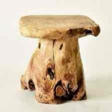WELLAND Tree Stump Side Table