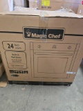 Magic Chef MCSWOE24S 24in 2.2 Cu ft Electric Wall Oven,