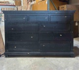 black chest of drawers