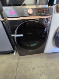 7.5 cu. ft. Smart Gas Dryer with Samsung Sanitize+ and Sensor Dry in Brushed Black