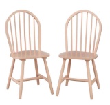Blush Framlingham Solid Wood Side Chair (Set of 2)