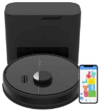 bObsweep Dustin Wi-Fi Connected Self-Emptying Robot Vacuum