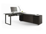Corridor Modern L-Shaped Executive Desk