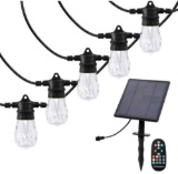 Westinghouse 15-Light 36 ft. Outdoor Solar Integrated LED Color Change Novelty String