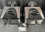 2 Pack of CHEFMAN Deep Fryer