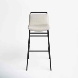 Mylo Upholstered Counter Stool with Metal Frame