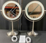 2 Pack of CONAIR Lighted Mirror