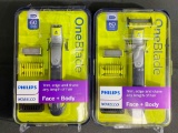 2 Pack of Philips Trim, Edge and Shave