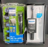 2 Pack of Philips Trimmer and Toothbrush