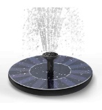 Solar fountain water pump for bird bath