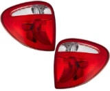 EPIC LIGHTING Driver and Passenger Replacement Tail Light Set 68241335AA
