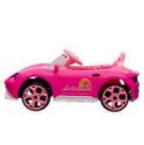 Barbie Toy Ride on Car, 6 Volt Convertible