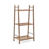 Forclover Wooden Raised Bed Plant Stand 32.5-in H x 25-in W