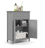 COSTWAY Bathroom Floor Cabinet