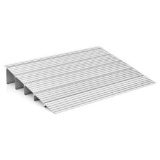 Drempeloploop 13 cm Instap in Hoogte Verstelbaar Stevig Aluminium Frame Antislip Oppervlak