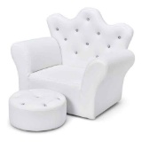 Costway Children's Princess Sofa PU and Wood