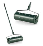 21 inch Manual Lawn Aerator Green