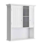 Tangkula Wall Mount Bathroom Cabinet