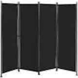 6ft Folding Room Divider Panel. Roll Up Privacy Screen