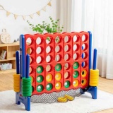 Costway Giant Connect 4 in a Row Four Point Set