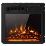 Watt's built-in and freestanding electric fireplace with