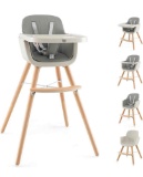 BABY JOY Convertible High Chair for Baby