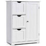 Ready to assemble slab door, bathroom and kitchen cabinet with cupboard