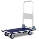 Costway 330lbs Platform Cart Dolly Foldable Push Hand Iron