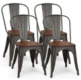 Costway Set of 4 Dining Side Chair