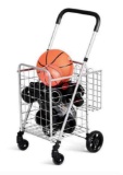 Costway Folding Shopping Cart