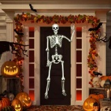 Costway 5.4ft Halloween Skeleton Life Size