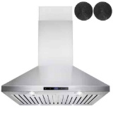 30 in. Island Mount Range Hood
