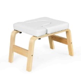 Costway Yoga Bench Wood Stand