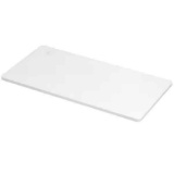 48 in. White Universal One-Piece Rectangle Wood Desktop Top (Top Only)