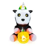 Costway 5-ft Lighted Happy Halloween Inflatable