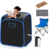 Portable Personal Steam Sauna Spa With Chair