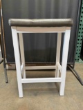 WANCQ Rubber Wood Bar Stools Set of 2