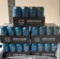 5 Cases - 12 Packs Sparkling Ice Caffeine Drinks - Blue Raspberry 16fl Oz Cans - 60 Cans Total