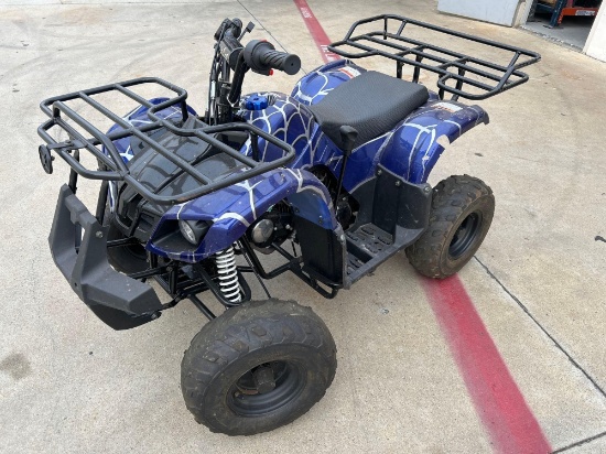 2015 Rebel 125 ATV Quad Spider Blue