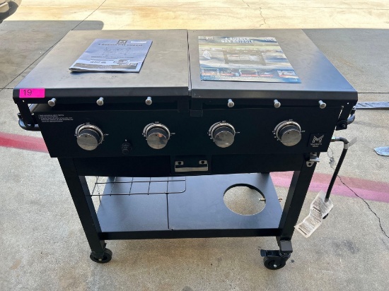 Members Mark 4 Burner Gas Griddle - New